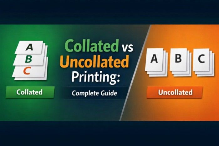collated vs uncollated printing