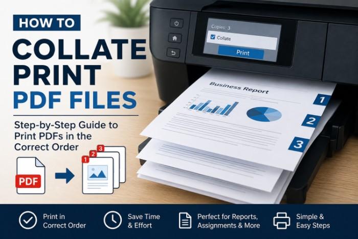 Collate Print PDF Files