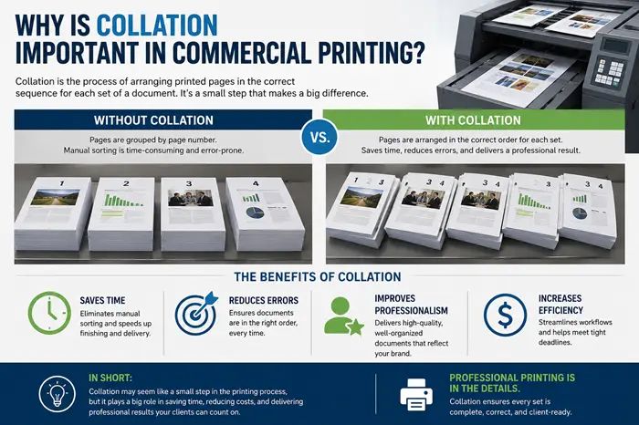 Why Is Collation Important in Commercial Printing