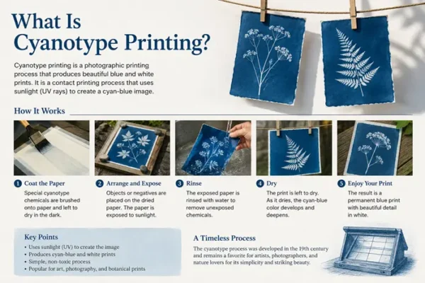 Cyanotype printing