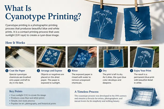 Cyanotype printing