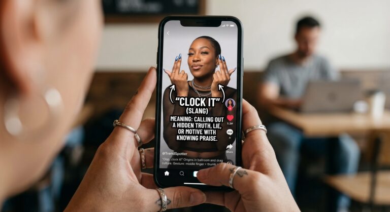 Clock It Meaning: Slang, Hand Gesture, and Examples