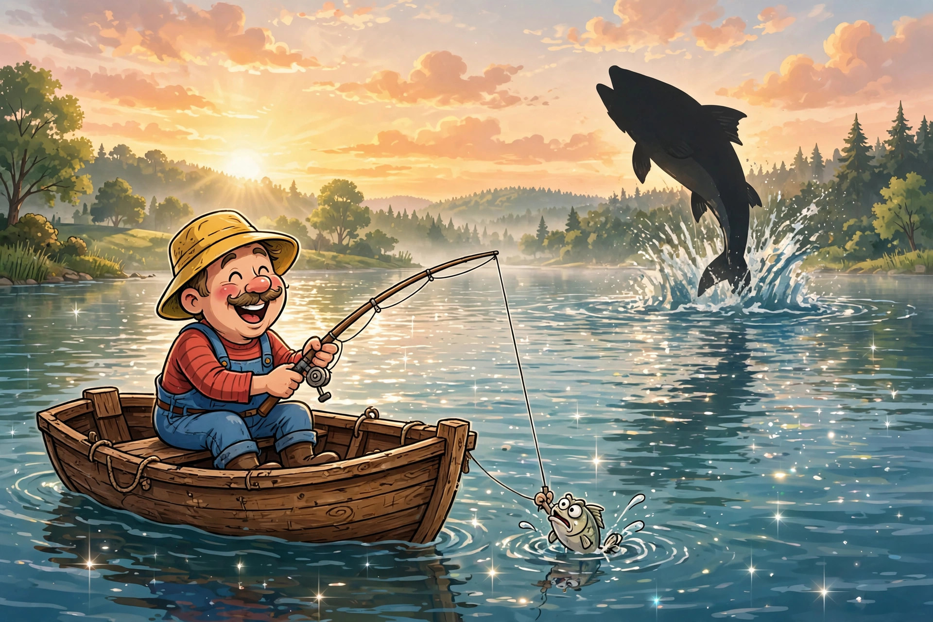 Fishing Jokes: Anglers & the One That Got Away